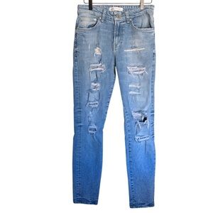 ZARA ripped distressed jeans size 30